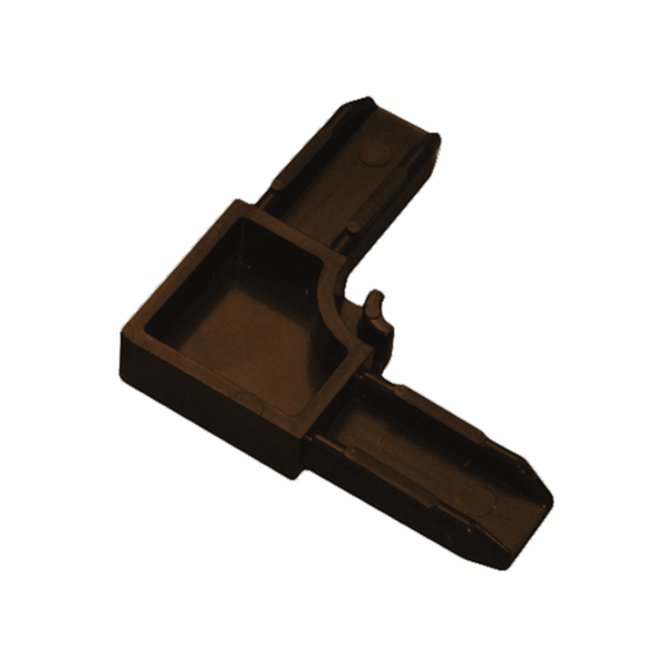 Уголок соединительный москитный 17.190м коричневый